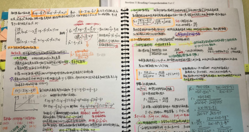 考研417分！女生考研笔记被“疯抢”