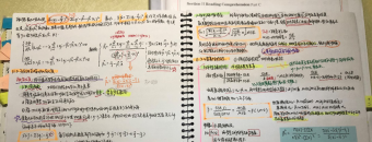 考研417分！女生考研笔记被“疯抢”